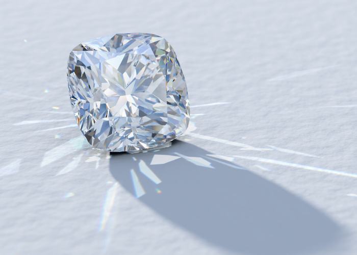 Cushion cut diamonds